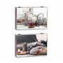 DKD Home Decor Tapa para Contador MDF Estilo Oriental Multicolor Surtido de 2