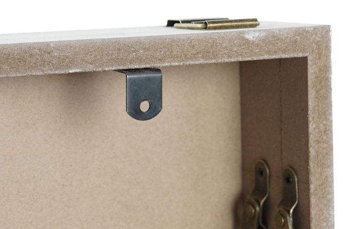 DKD Home Decor Tapa Contador Cottage Beige Verde MDF 6 x 31.5 x 46.5 cm (2 Unidades)