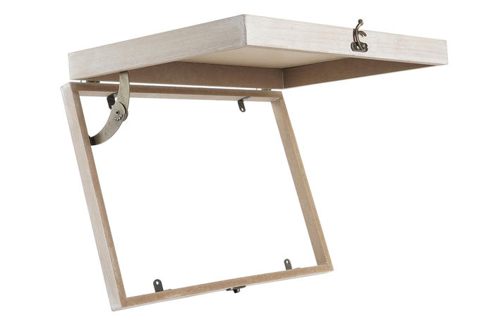 DKD Home Decor Tapa Contador Cottage Beige Verde MDF 6 x 31.5 x 46.5 cm (2 Unidades)