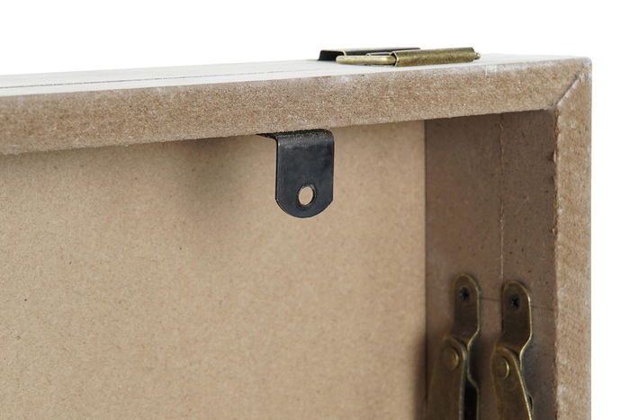 DKD Home Decor Tapa Contador Moderno Multicolor MDF 2 Unidades 6 x 31.5 x 46.5 cm