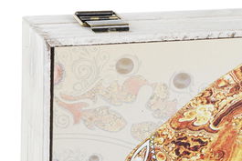 DKD Home Decor Tapa Contador Indio Turquesa Multicolor MDF 6 x 31.5 x 46.5 cm (2 Unidades)