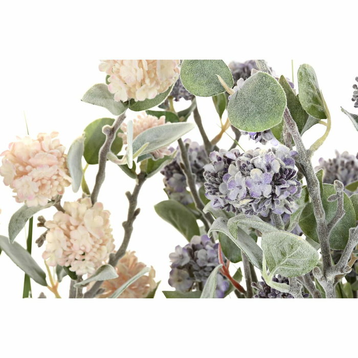 DKD Home Decor Planta de Hortensia Artificial de PVC y Metal, Surtido de 2 Unidades