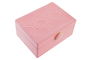 DKD Home Decor Joyero Glam Rosa 13 x 8.5 x 17 cm