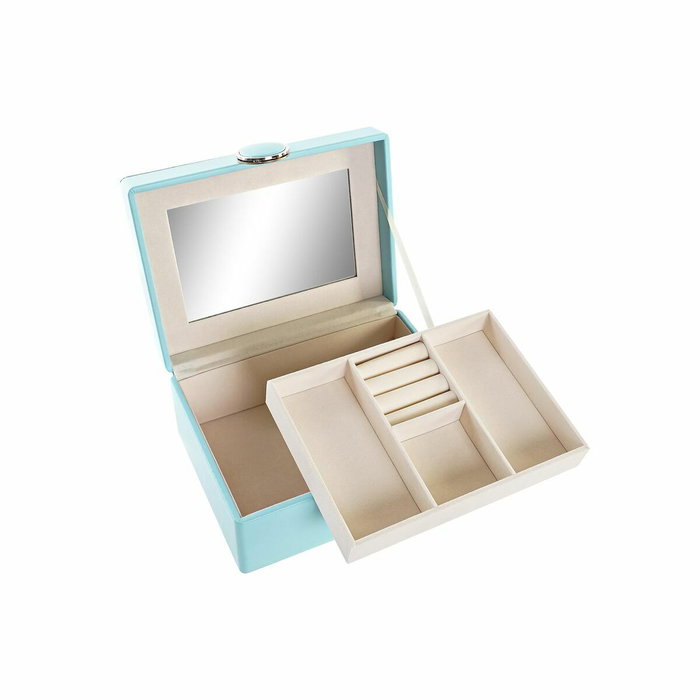DKD Home Decor Joyero HONDA Verde Menta