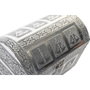 DKD Home Decor Joyero Chakras de Madera y Aluminio Plateado