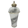 DKD Home Decor Tibor Bicolor Aluminio y Hierro 17x17x41 cm