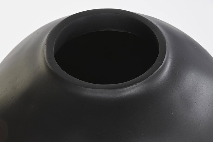 DKD Home Decor Jarrón Moderno Negro Resina 34 x 73.5 x 34 cm