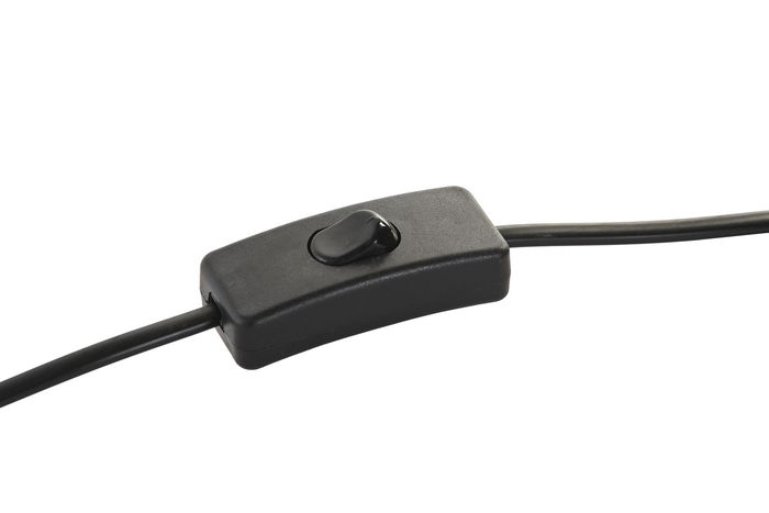 DKD Home Decor Lampara Sobremesa Moderno Dorado Plateado Blanco Metal Poliester 2 Unidades 32.5 x 52 x 32.5 cm