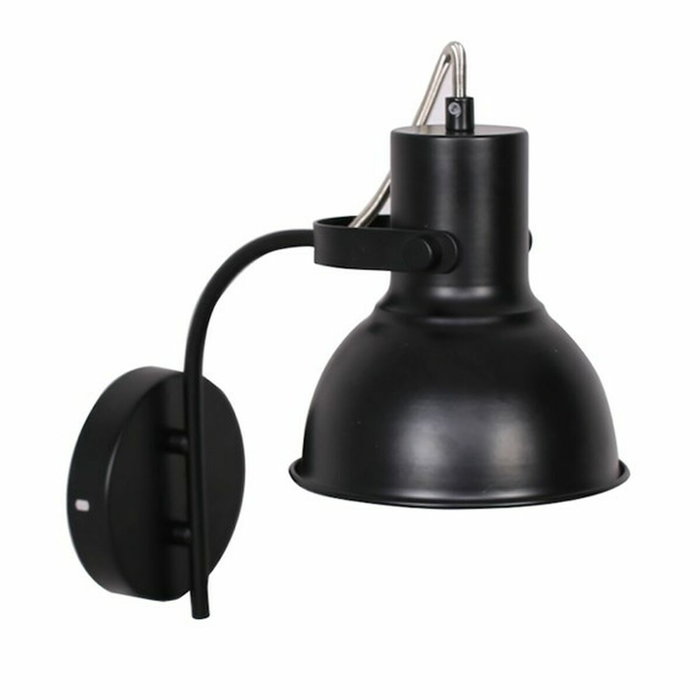DKD Home Decor Lámpara Aplique Metal Negro y Rojo (Pack de 2)