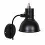 DKD Home Decor Lámpara Aplique Metal Negro y Rojo (Pack de 2)