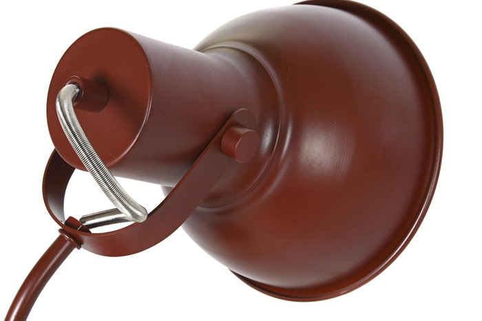 DKD Home Decor Lámpara Aplique Loft Negro Rojo Metal 26 x 28 x 16.5 cm (2 Unidades)