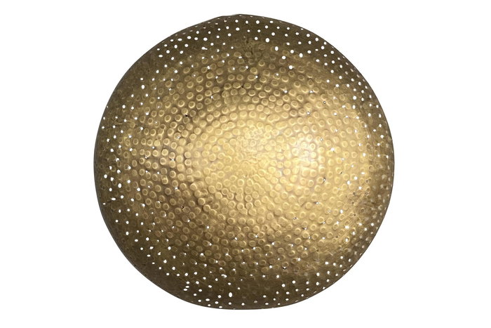 DKD Home Decor Lámpara Aplique Moderno Dorado 18 x 32 x 32 cm