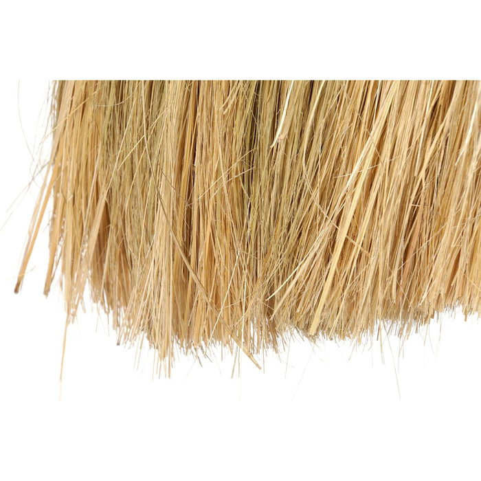 DKD Home Decor Lámpara de Techo de Yute y Metal Natural 45x45x55 cm