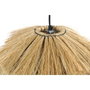DKD Home Decor Lámpara de Techo de Yute y Metal Natural 45x45x55 cm