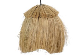 DKD Home Decor Lámpara Techo Balines Jute Natural 45 x 55 x 45 cm