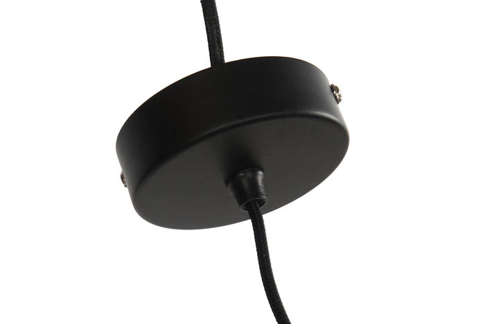 DKD Home Decor Lámpara Techo Balines Jute Natural 45 x 55 x 45 cm