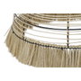 DKD Home Decor Lámpara de Techo de Yute y Metal Natural