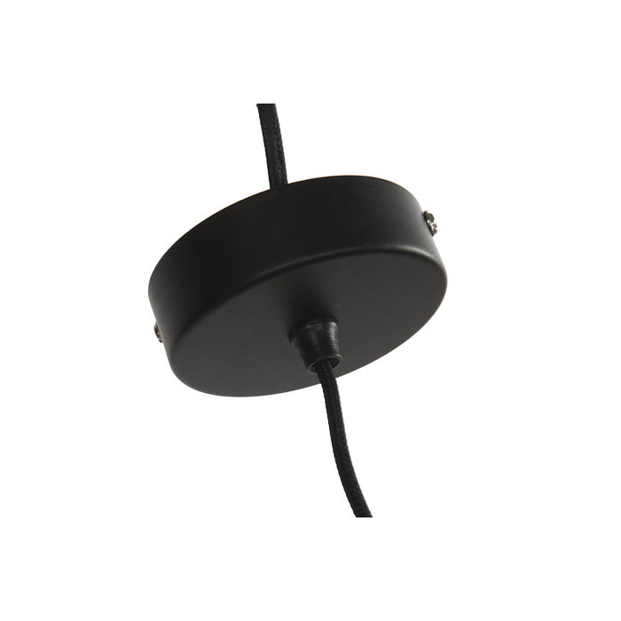 DKD Home Decor Lámpara de Techo de Yute y Metal Natural