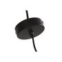 DKD Home Decor Lámpara de Techo de Yute y Metal Natural