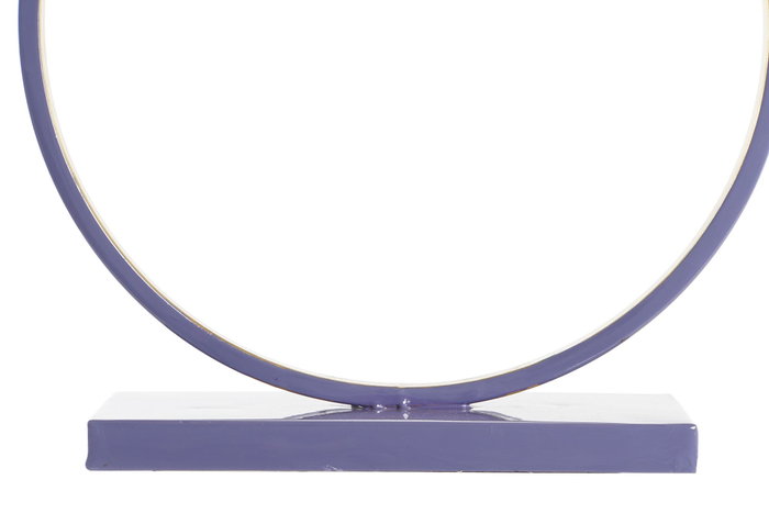 DKD Home Decor Lámpara de sobremesa de hierro lila 41x20x71 cm DKD Home Decor Lámpara de sobremesa de hierro lila 41x20x71 cm