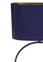 DKD Home Decor Lámpara de sobremesa de hierro lila 41x20x71 cm