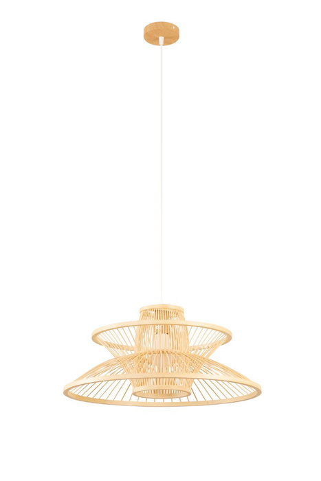 DKD Home Decor Lámpara Techo Urban Marron Claro Bambu 50 x 22 x 50 cm Hecho a Mano DKD Home Decor Lámpara Techo Urban Marron Claro Bambu 50 x 22 x 50 cm Hecho a Mano