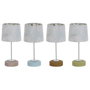 DKD Home Decor Lámpara de Sobremesa de Cerámica Multicolor Tropical (Surtido de 4) SKU S3040132