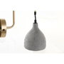DKD Home Decor Lámpara Aplique Metal y Cemento Pack de 2, Surtido de Colores