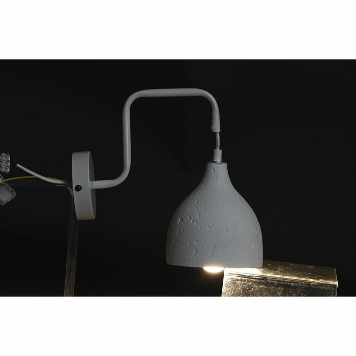 DKD Home Decor Lámpara Aplique Metal y Cemento Pack de 2, Surtido de Colores