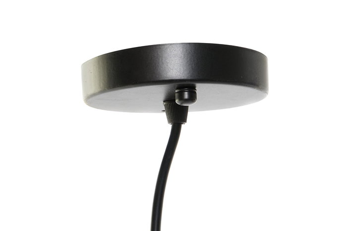 DKD Home Decor Lámpara Techo Urban 56 x 34 x 56 cm Marrón Ratán E27