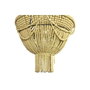 DKD Home Decor Lámpara de Techo de Metal y MDF con 50 Bolas