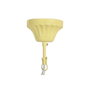 DKD Home Decor Lámpara de Techo de Metal y MDF con 50 Bolas