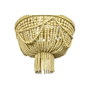 DKD Home Decor Lámpara de Techo Tradicional Bolas Metal MDF 40 x 60 x 40 cm