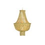 DKD Home Decor Lámpara de Techo Tradicional Bolas Metal MDF 40 x 60 x 40 cm