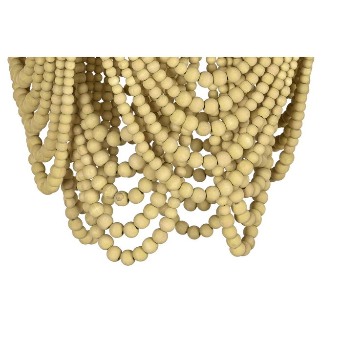 DKD Home Decor Lámpara de Techo de Bolas en Metal y MDF 35x35x95 cm