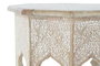 DKD Home Decor Mesita Auxiliar Mango con Ramas y Acabado Decape