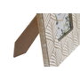 DKD Home Decor Marco de Fotos de Mango 10x15 con Acabado Decapé y Detalles de Ramas
