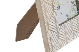 DKD Home Decor Marco Foto 13X18 Pikoh Urban Marron Blanco 22.5 x 28 x 2 cm