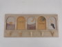 DKD Home Decor Perchero MDF Natural COZY BOHO 22