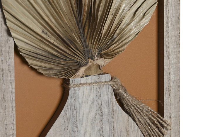 DKD Home Decor Marco Multifoto Cozy boho 22 Estilo Boho Natural Multicolor MDF 43 x 40 x 1.2 cm
