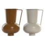 DKD Home Decor Jarrón Metal 13x12,5x17 Surtido de 2 Unidades