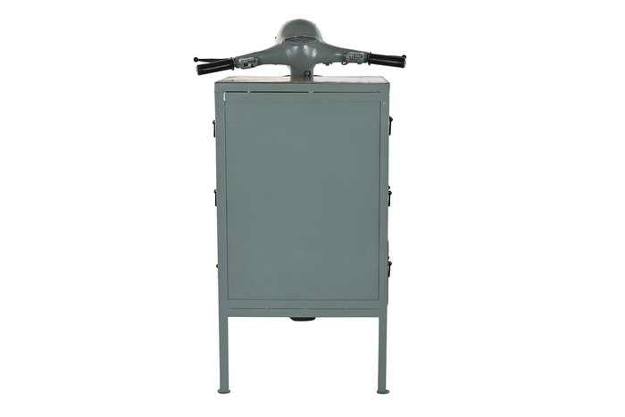 Cajonera Loft DKD Home Decor Verde Menta Marron 67 x 105 x 100 cm