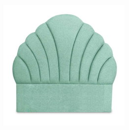 DKD Home Decor Cabecero de Cama Verde Jade