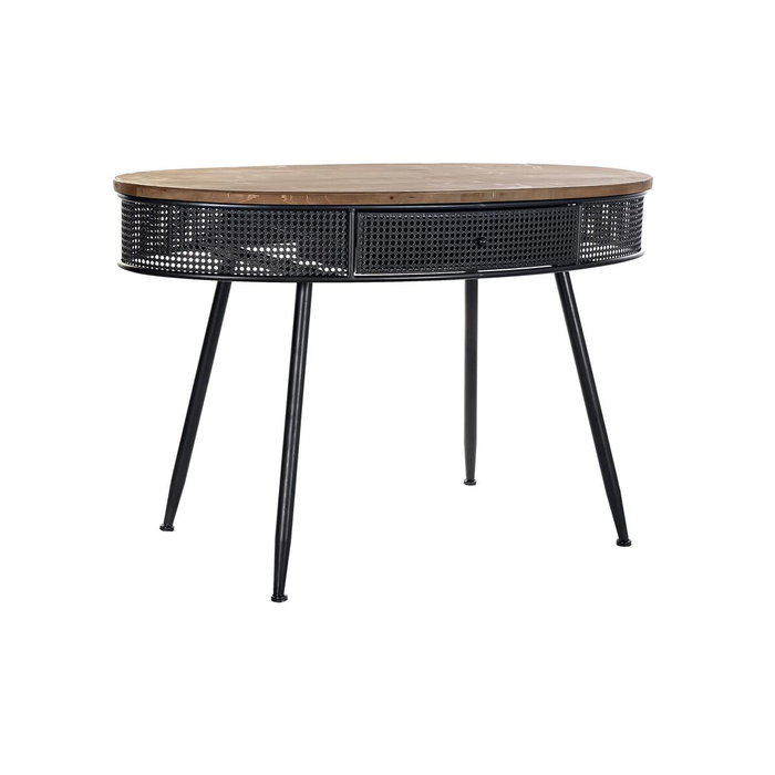 DKD Home Decor Consola Loft Negro Marron Abeto Metal 65 x 77 x 120 cm DKD Home Decor Consola Loft Negro Marron Abeto Metal 65 x 77 x 120 cm