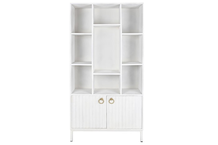DKD Home Decor Estanteria Moderno Blanco 90 x 40 x 180 cm