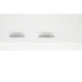 DKD Home Decor Estantería de Mango y Metal Blanco 90x40x180