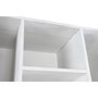 DKD Home Decor Estantería de Mango y Metal Blanco 90x40x180
