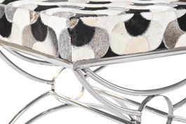 DKD Home Decor Descalzadora Colonial Negro Blanco 53 x 40 x 43 cm