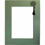 DKD Home Decor Espejo Masako Oriental Verde Jade
