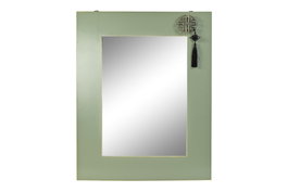 DKD Home Decor Espejo Masako Oriental Verde Jade